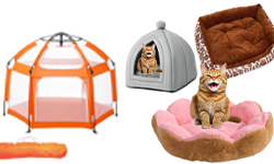 Pet House, Bed & Tent