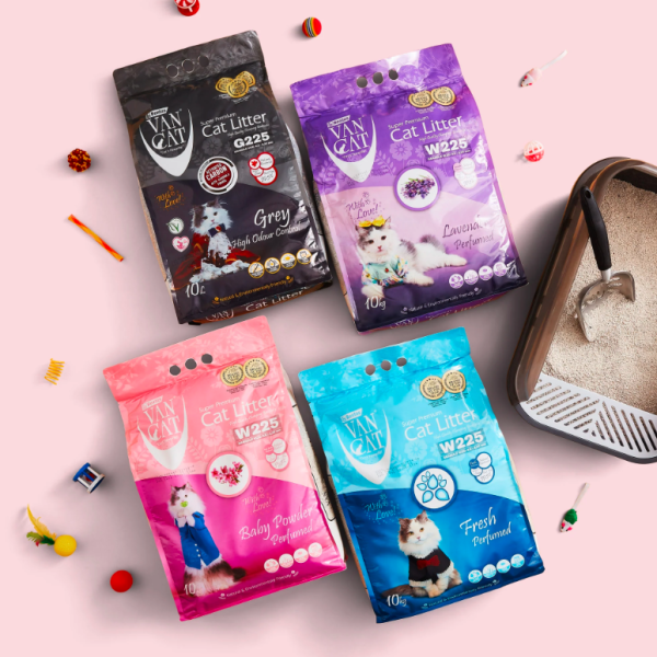VanCat Cat Litter 10kg | Premium Clumping Cat Sand in Bangladesh