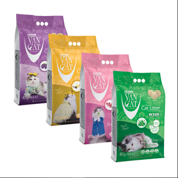 VanCat Cat Litter 5kg | Premium Clumping Cat Sand in Bangladesh