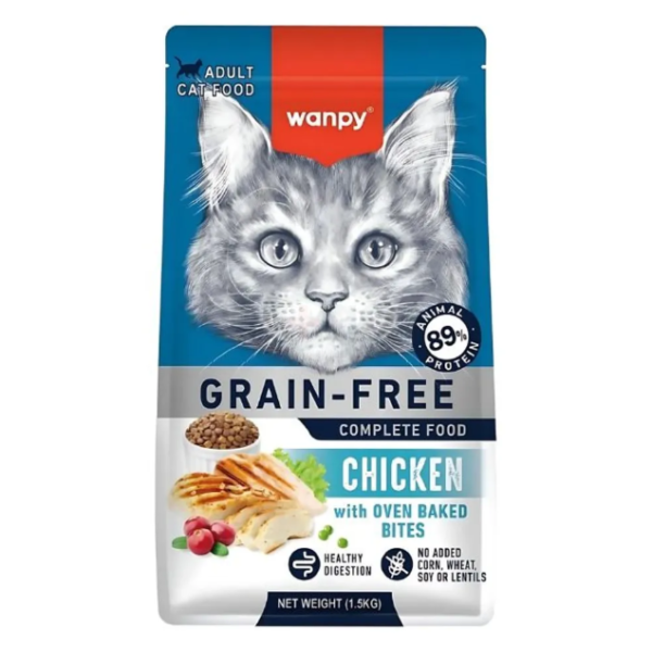 Wanpy Grain Free Adult Cat Food – Chicken | Wanpy Cat Food