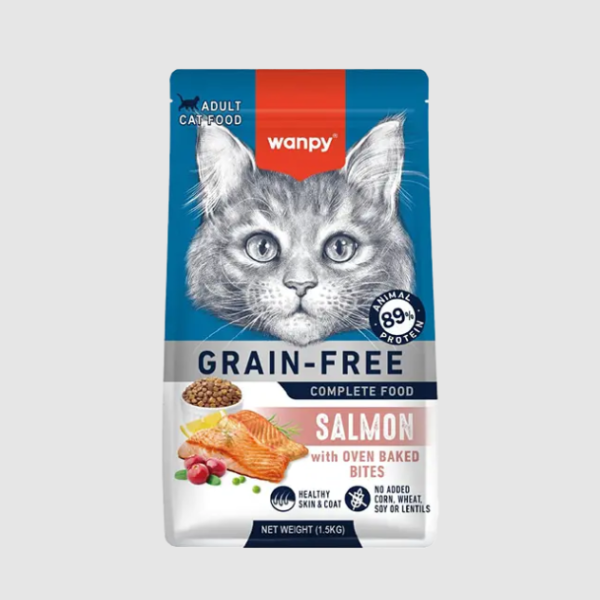 Wanpy Grain Free Adult Cat Food – Salmon | Wanpy Cat Food