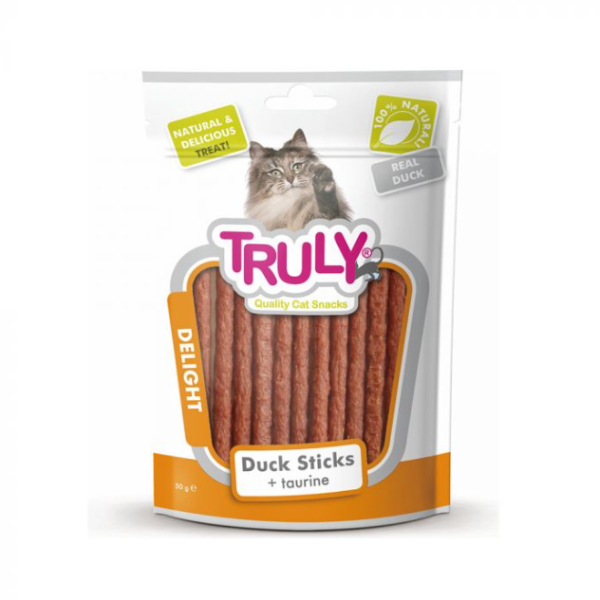 Truly Delight Duck Sticks with Taurine Cat Treat  50gm