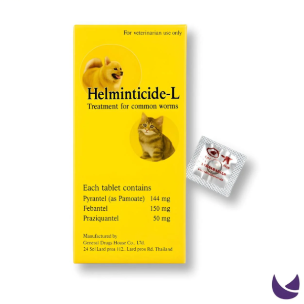 Helminticide-L Dewormer Tablet for Dogs and Cats