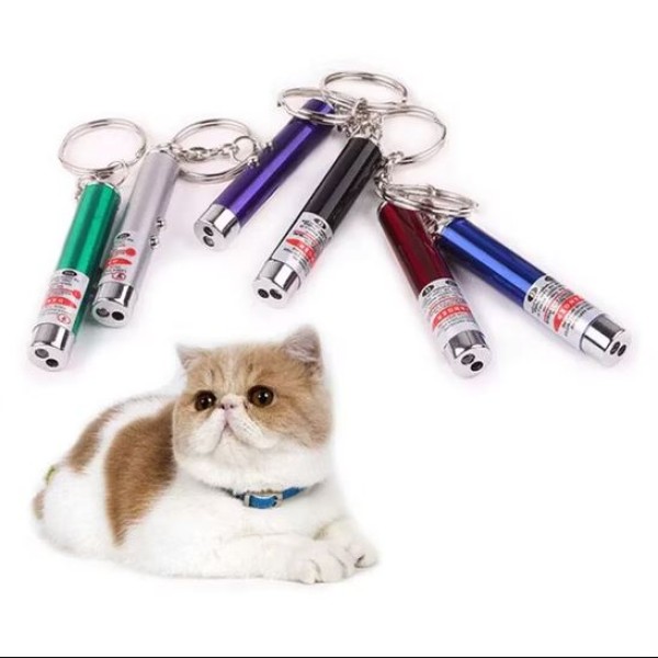 Cat Interactive Toy LED Light Torch Laser Pointer Infrared Laser Cat Toy