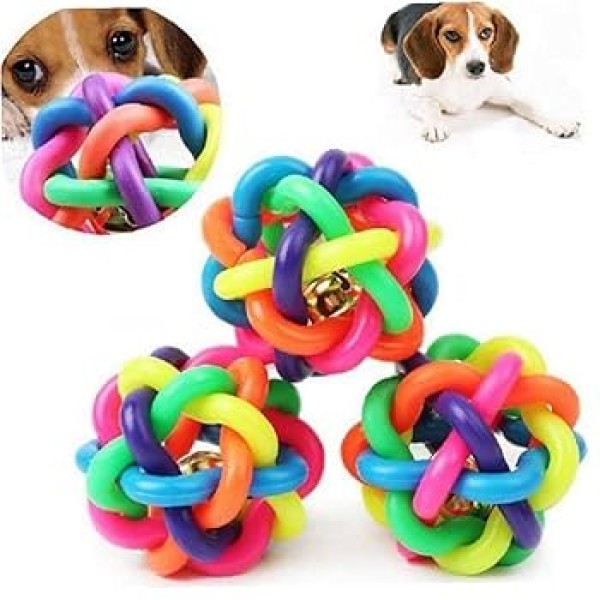 Dog Rubber Ball-Medium for All Breeds