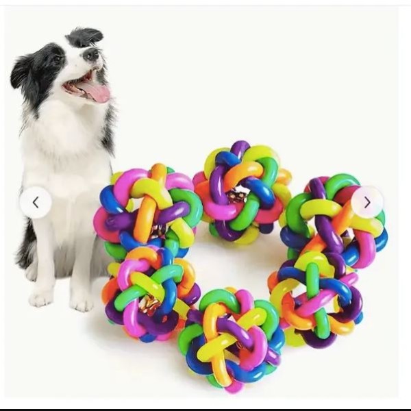 Dog Rubber Ball-Medium for All Breeds