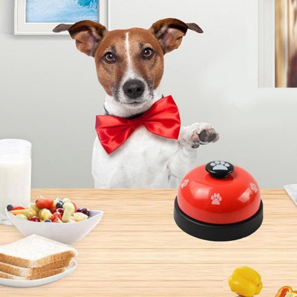 Pet Click Bell - Dog Cat Feeding Ringer Educational Toy, IQ Training Pets Toys