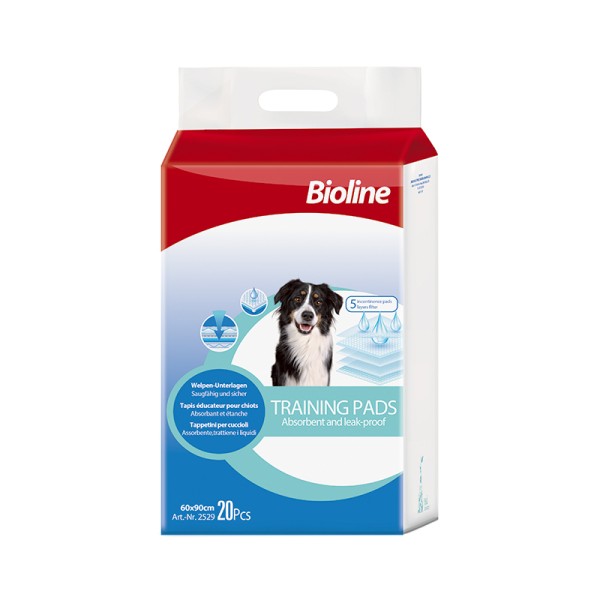Bioline Dog Training Pads 60x90cm – 20pcs