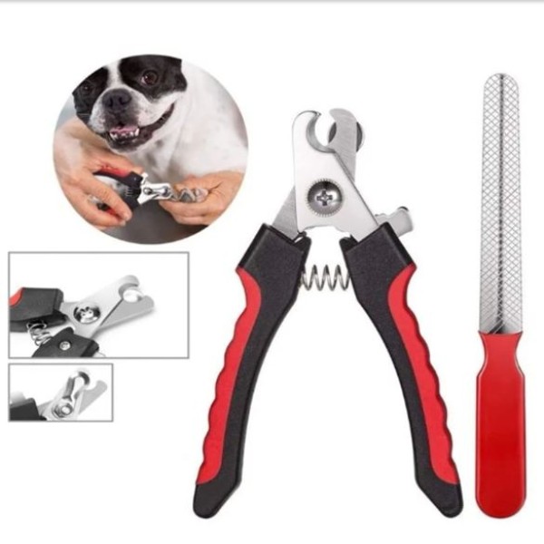 Pet Dog Nail Clipper/ Cutter Cat Claw Trimmer with Safety Guard (Large)