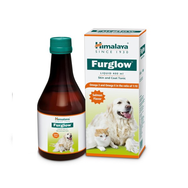 Himalaya Furglow Skin & Coat Tonic Liquid For Dogs & Cats 200ml