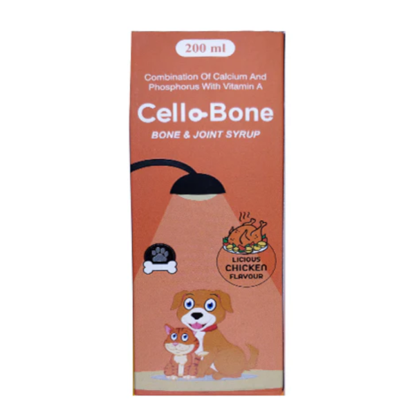 CelloBone Bone & Joint Syrup 200ml – Dog & Cat Care
