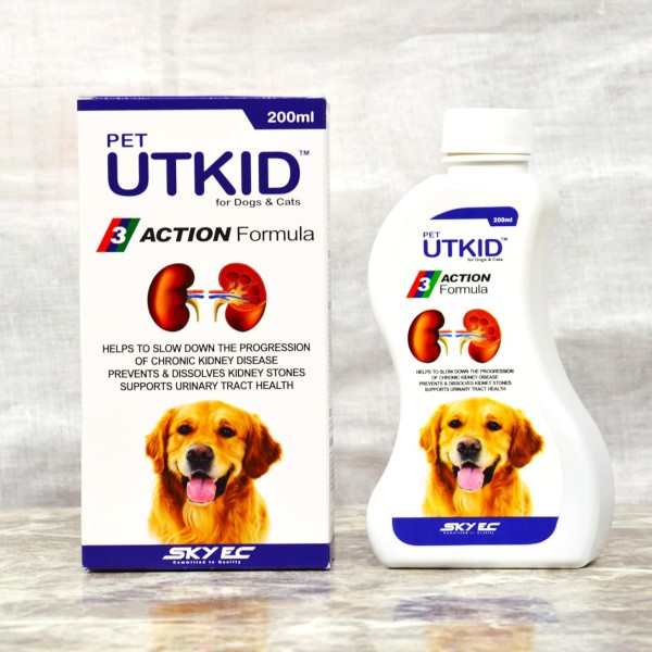 PET UTKID 3 Action Formula, Healthy Kidney Function 200ML