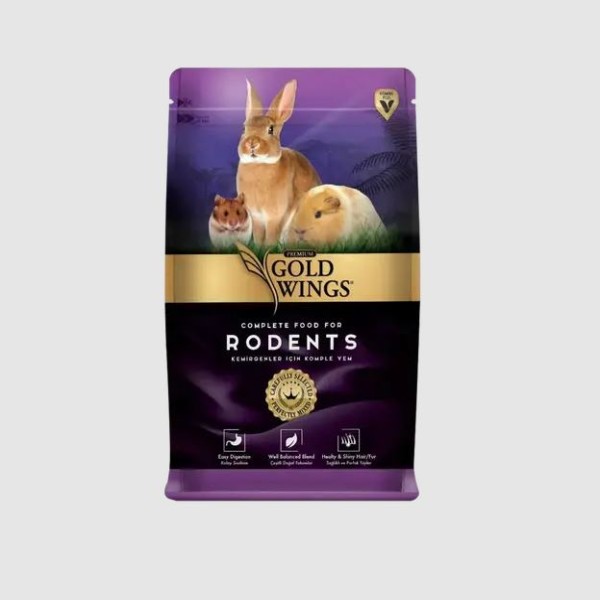 Goldwings Rodent & Rabbit Food 1kg – Premium Pet Feed