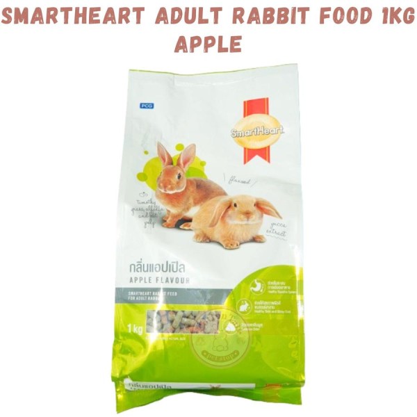 SmartHeart Rabbit Food Apple Flavour 1kg