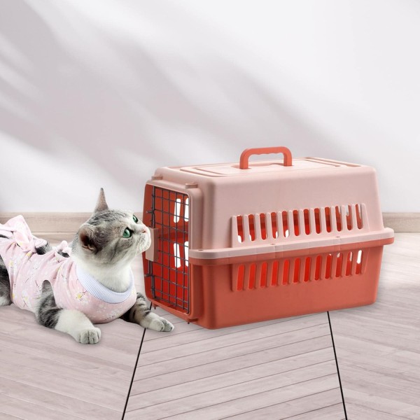 Pet Cat & Puppy Carrier Box Small Size - (48*32*30cm)