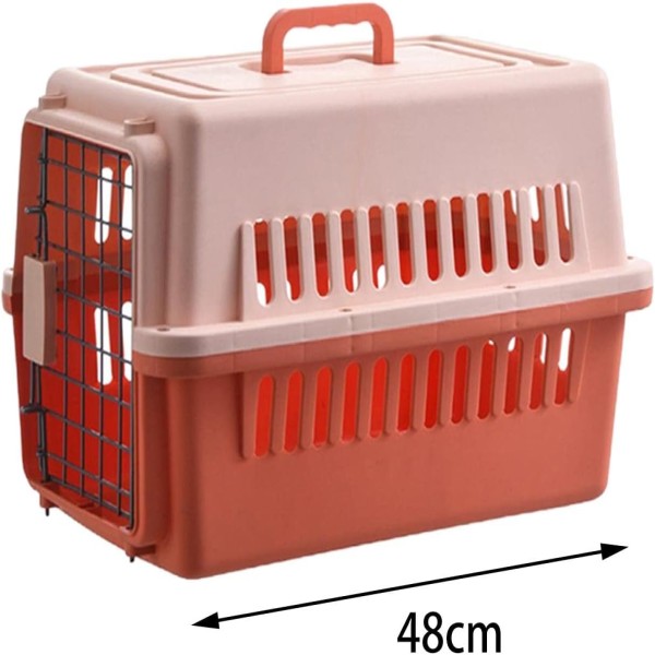 Pet Cat & Puppy Carrier Box Small Size - (48*32*30cm)