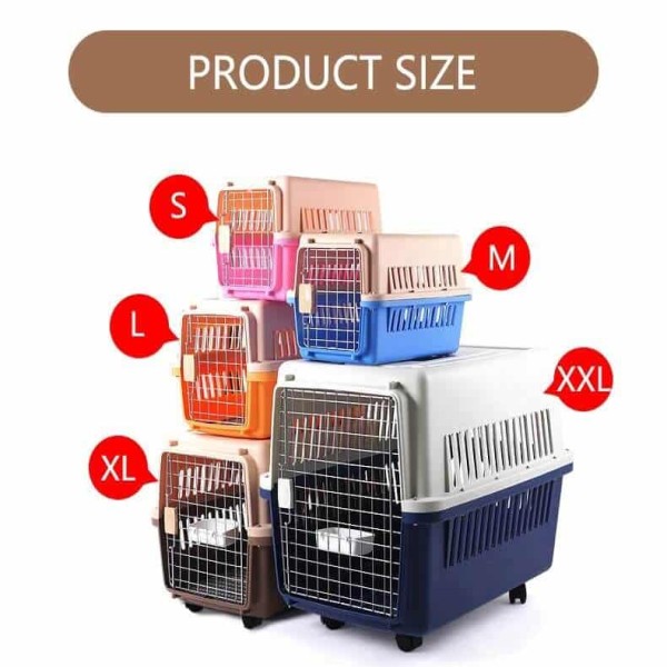 Pet Cat & Puppy Carrier Box Small Size - (48*32*30cm)
