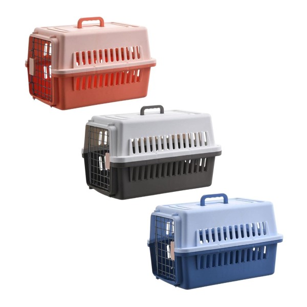Pet Cat & Dog Carrier Box Large Size - (66*48*53cm)