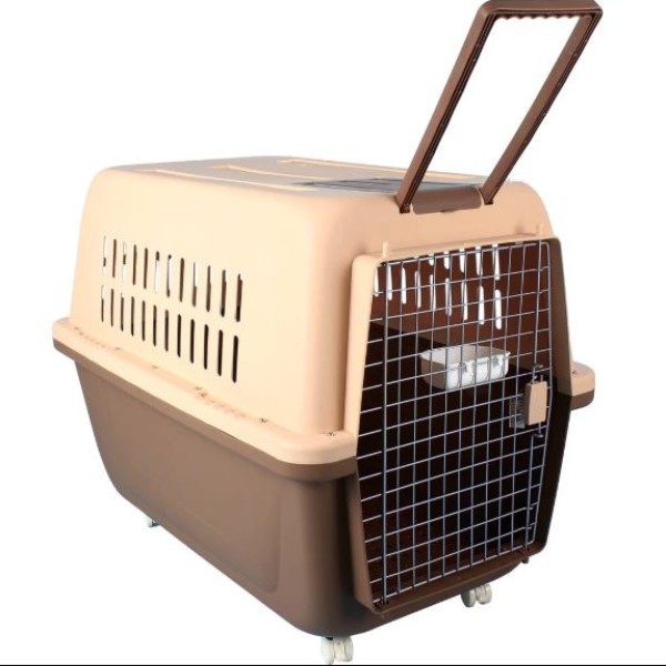 Pet Dog All Breed  Carrier Box XXL Size (Size: 99 * 66 * 72 cm) - (Air Transport Box, Travel, Hospital, Disaster Prevention)