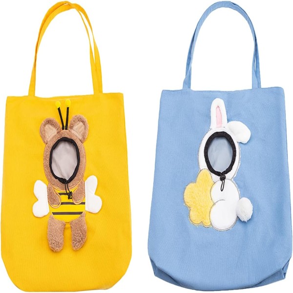 Pet Tote Carrier Bag Portable Pet Bag Go-out Travel For Puppie Cat Head-out Portable Canvas Shoulder Head-out Travel For Cats