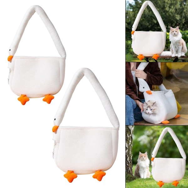 Cat Carrying Bag with Hole Pet Body Holder Travel Backpack for Small Kitten Puppy