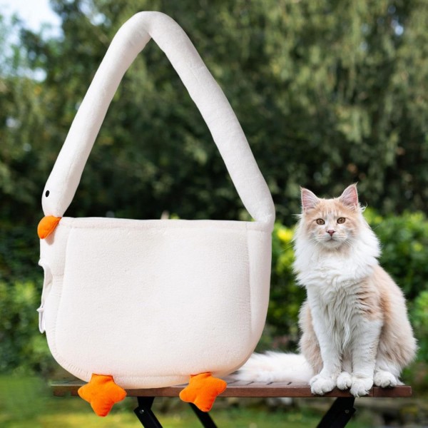 Cat Carrying Bag with Hole Pet Body Holder Travel Backpack for Small Kitten Puppy