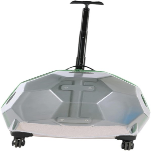Pet Cat Trolley Case Cat Carrier Suitcase Pet Rolling Carrier Freely Breathe with Silent Wheels for Pet Travel for Outdoor