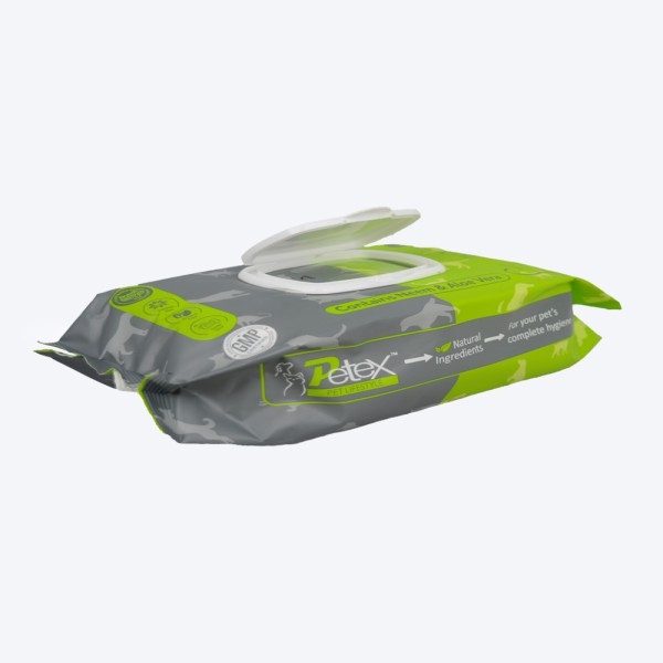 Petex Soft Pet Wipes 15 X 20cm (100 Wipes) - (Cats & Dogs)
