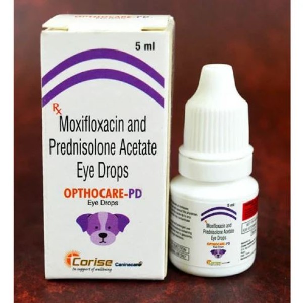 Corise Opthocare Eye Care PD (Moxifloxacin Prednisolone) for Dogs and Cats 5ml