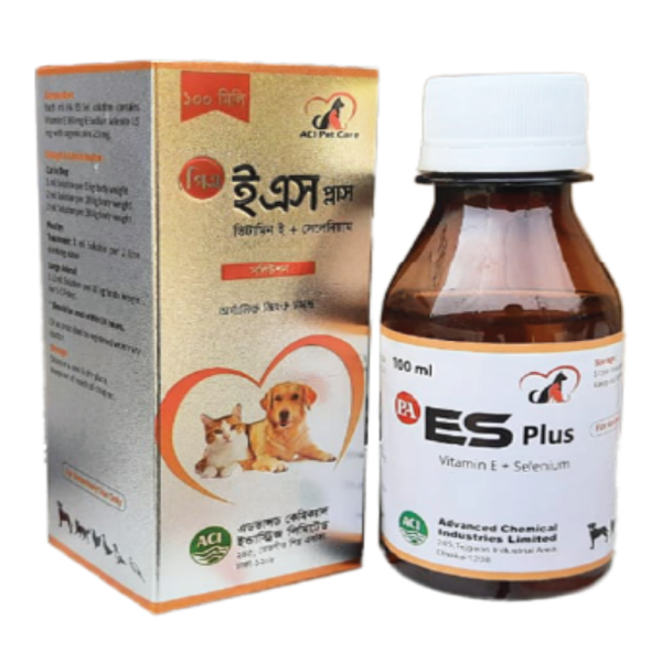 PA-ES Plus For Pet Cats & Dogs 100ml (Vitamin E + Selenium)