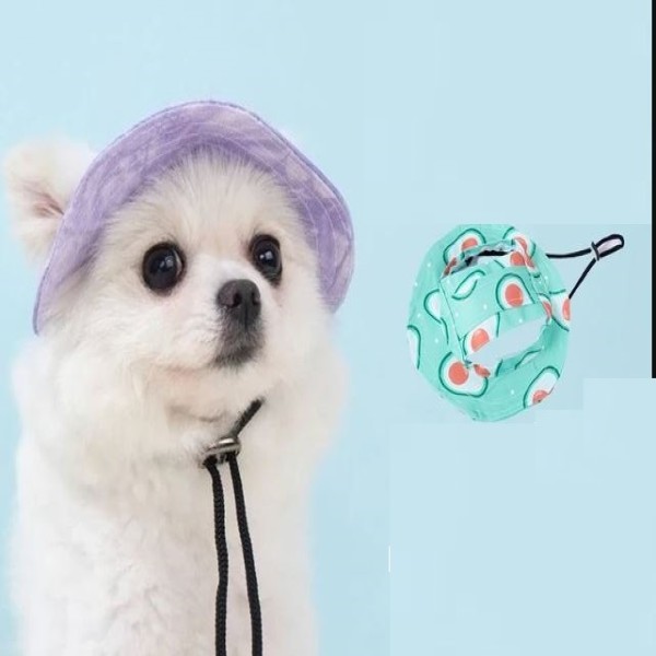 Pet Hat for Cats & Dogs – Adjustable Sun Protection Cap