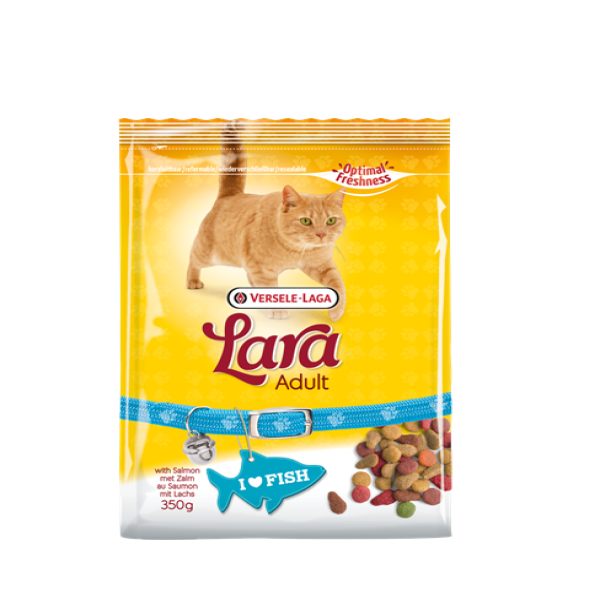 Versele-Laga Lara Adult Dry Cat Food With Salmon 350g