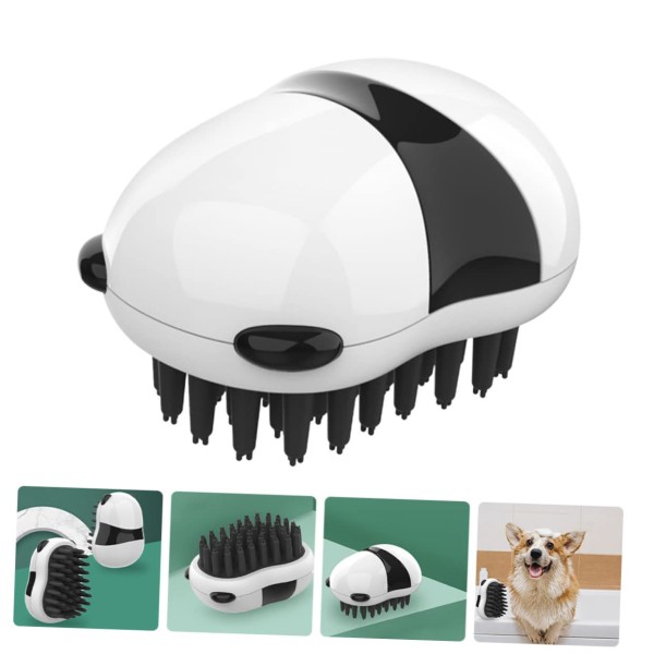 Panda Pet Cat Dog Bath Brush