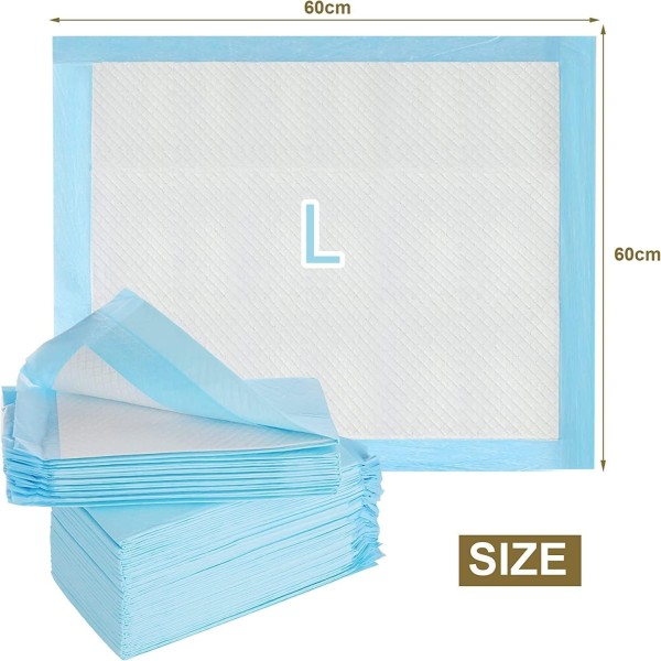 Disposable Absorbent Quick Drying, Leak Proof Pet Training Pads For Pets 60x60
