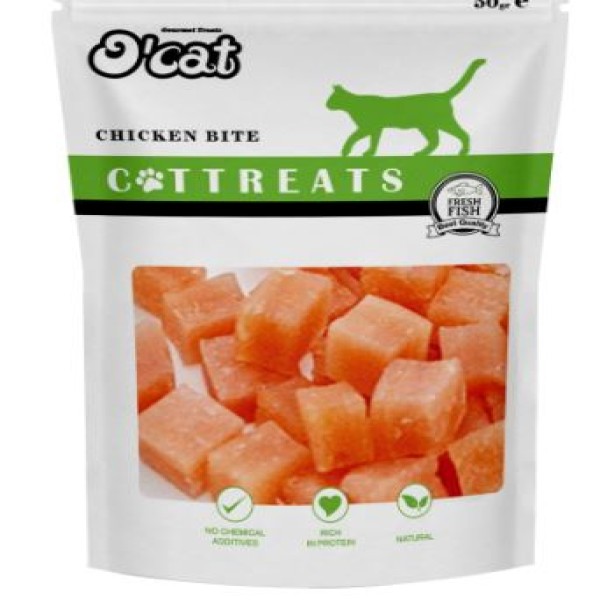 O'Cat Healthy Cat Treat, Snack Bites for Training and Feeding
