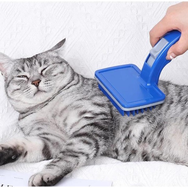 Pet Shedding Grooming Tool Self-Cleaning For Cats & Dogs