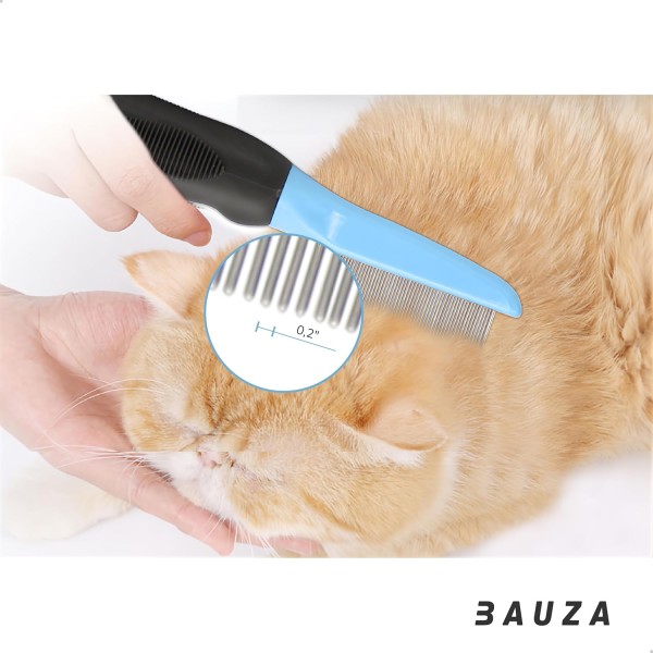 Pet Detangling Flea Comb with Stainless Steel