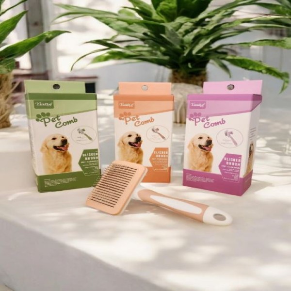Cat Dog Grooming Brush Hair Removal