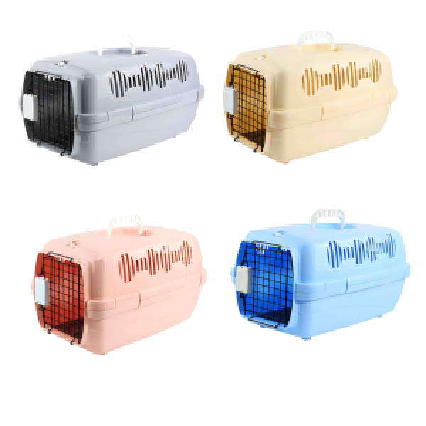 Premium Plastic Cat Carrier Box - (48*30*30cm)