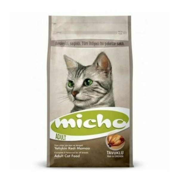 Micho Adult Dry Cat Food - Rich In Chicken 1.5kg For All Breeds Cats