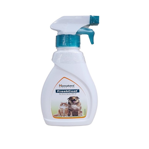 Himalaya Freshcoat Dry Bath Shampoo for Dogs & Cats - 200ml
