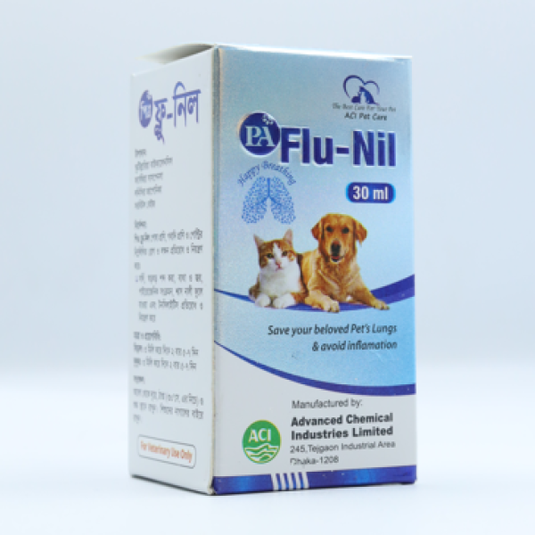 PA Flu Nil 30ml For Cats & Dogs
