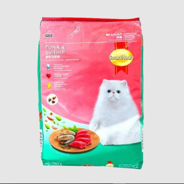 SmartHeart Dry Cat Food - Tuna And Shrimp Flavour 7kg