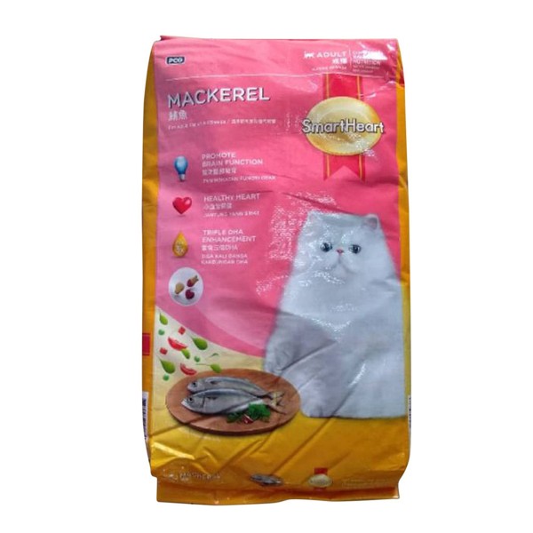 SmartHeart Dry Cat Food - Mackerel Flavour 7kg