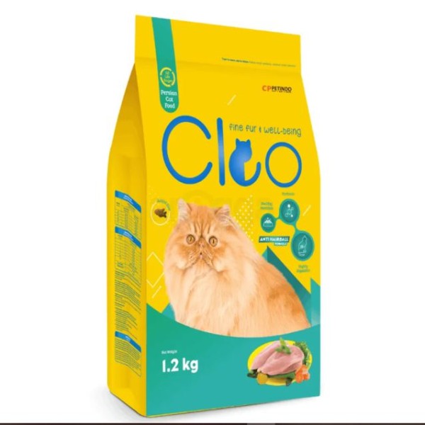 Cleo Cat Food - Chicken Flavor 1.2kg | Dry Cat Food For All Breed Cats