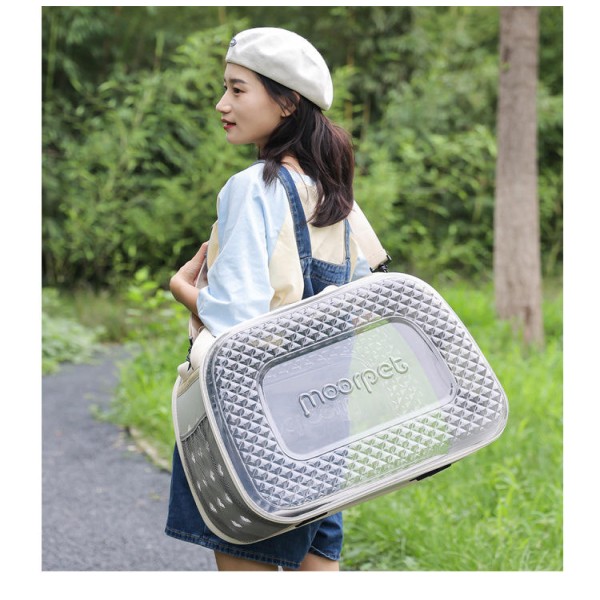 Pet Carrier Foldable Cat and Dog Collapsible Travel Bag