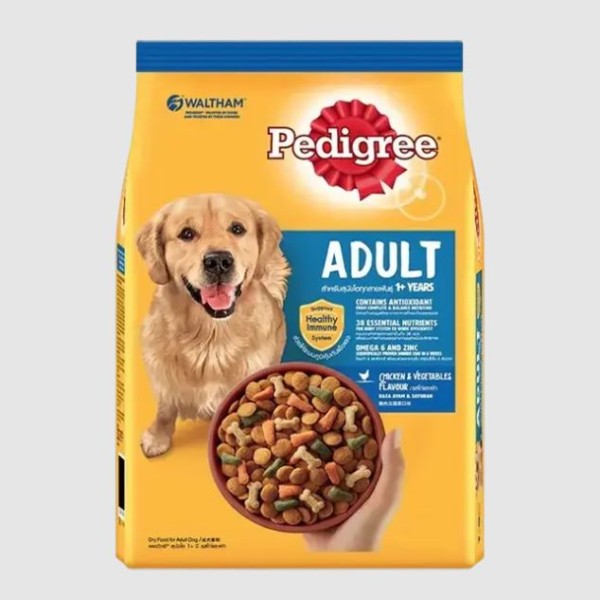 Pedigree Adult Dry Dog Food - Chicken & Vegetables 3kg | All Breed Dogs
