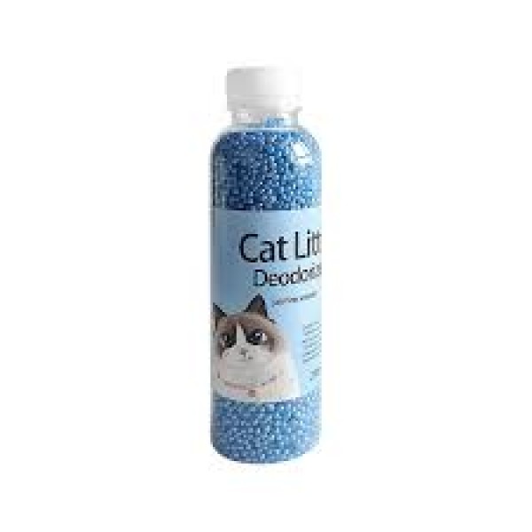 Cat Litter Box Deodorant - Beads & Crystals Control Extra Odor 250ml Bottle