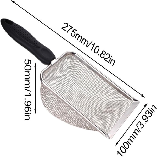 Stainless Steel Cat Litter Scoop