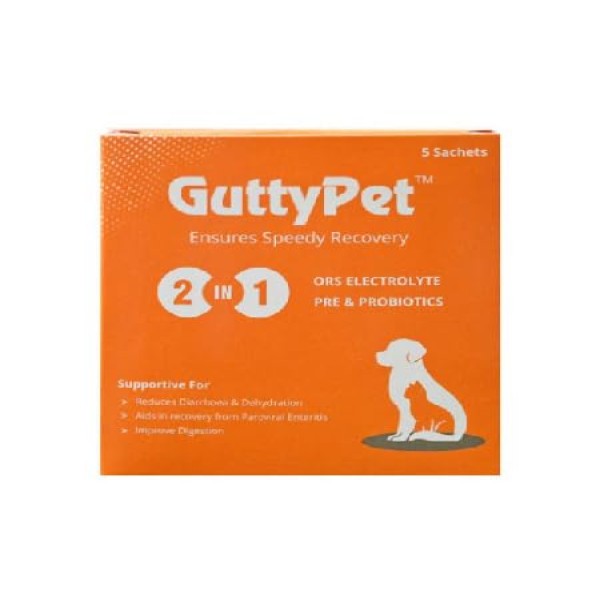 Gutty Pet Ensures Speedy Recovery From Diarrhoea and Dehydration